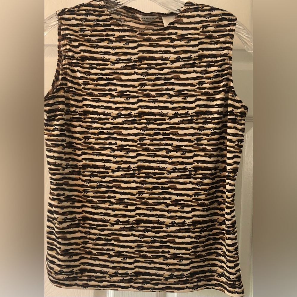 Laura Ashley Petite Small Sleeveless Top
